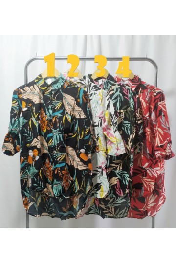 Camisa oversize estampada para mujer Hey!