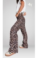 Oxford gabardina animal print