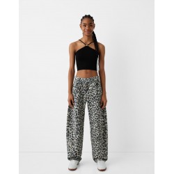 Baggy animal print