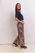 Oxford gabardina animal print