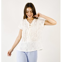 Blusa broderie