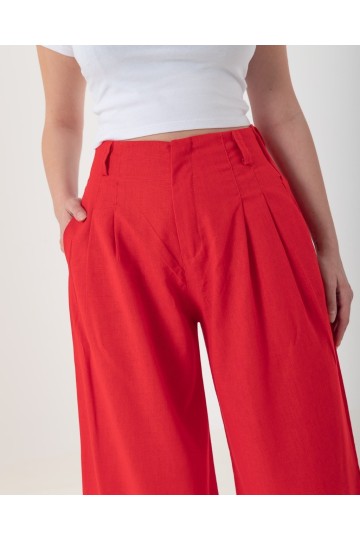 Pantalon palazo de lino para mujer por mayor