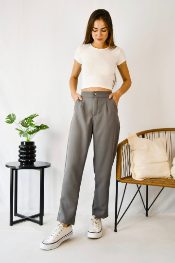 pantalon sastrero mom para dama directo de fabrica