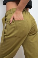 Pantalon slouchy de gabardina para mujer | venta directo de fabrica