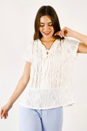 Blusa broderie