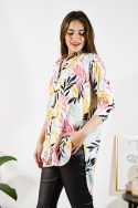 Camisa oversize estampada para mujer Hey!