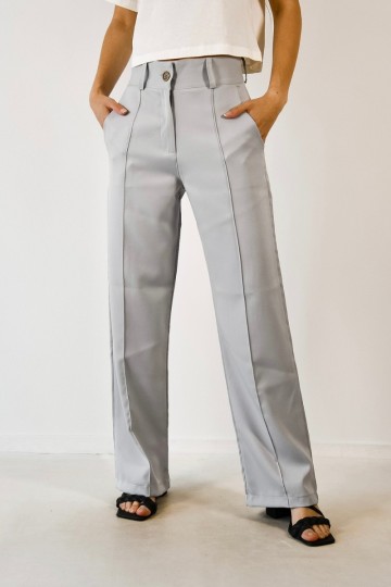 Pantalon palazo sastrero recto para mujer por mayor