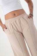 Pantalon palazo de cey con despunte para mujer