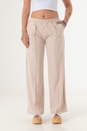 Pantalon palazo de cey con despunte para mujer