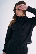 Campera Hey! de lino rustico premium para mujer