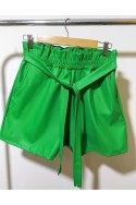 Short de eco cuero para dama por mayor directo de fabrica